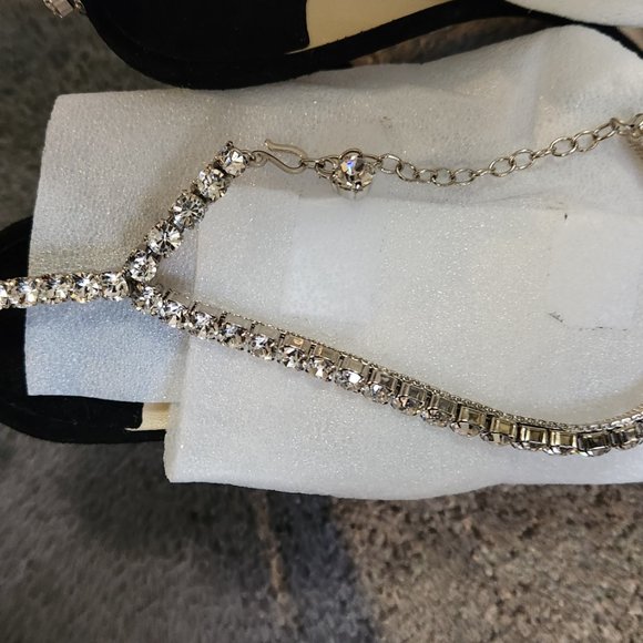 Saeda 100 Jimmy Choos Size 40 1/2 - Picture 8 of 14